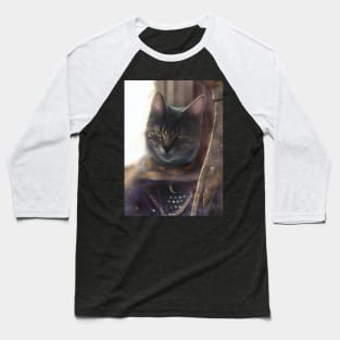 Mystic Mage cat: Videntis Baseball T-Shirt